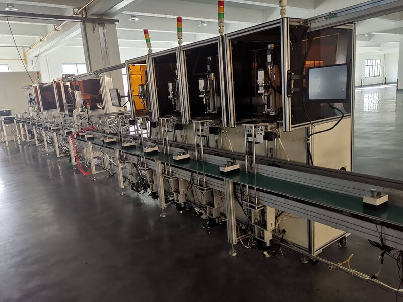 Pump motor flexible automatic production line